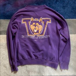 Washington huskies crewneck